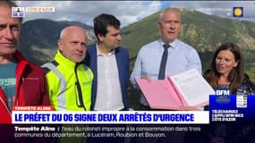 Tempête Aline: le préfet des Alpes-Maritimes signe deux arrêtés d'urgence