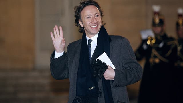 Stéphane Bern à l'Elysée en 2014.
