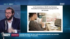 Le 5 novembre à 16h47, les femmes travailleront bénévolement jusqu'à la fin de l'année