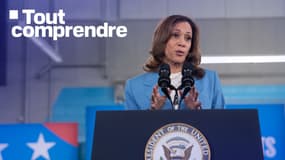 Kamala Harris, candidate démocrate à l'élection présidentielle 2024, le vendredi 16 août 2024