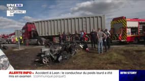 Accident à Laon: le conducteur du poids lourd a été mis en examen