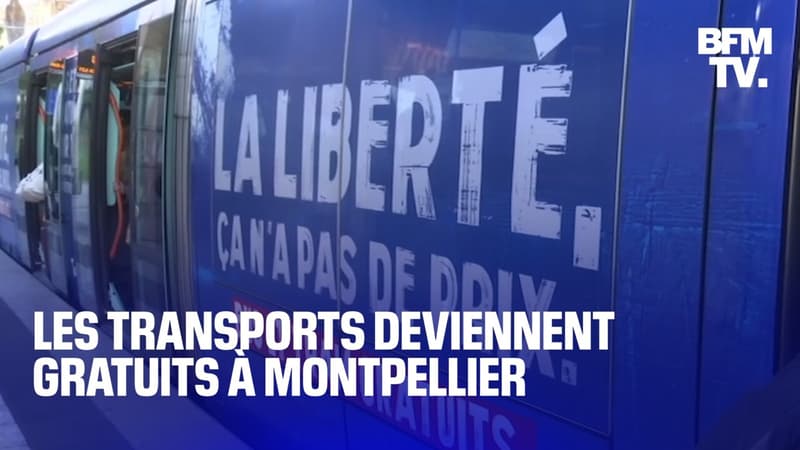À Montpellier, les transports deviennent entièrement gratuits pour les habitants de la métropole