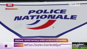 Essonne: blessé par balle après un refus d'obtempérer