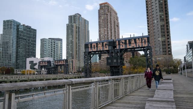 Quartier de Long Island City à New York