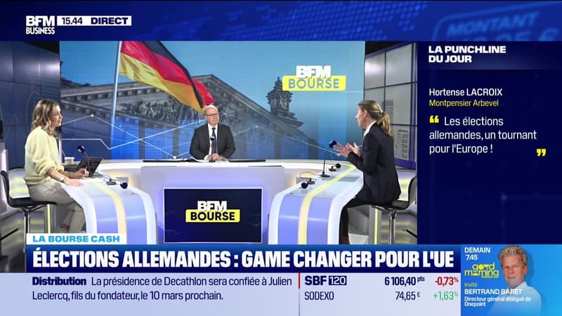 La bourse cash : Les élections allemandes marqueront plus un tournant de l'Allemagne en Europe qu'un changement radical de l'Allemagne pour l'Allemagne - 24/02