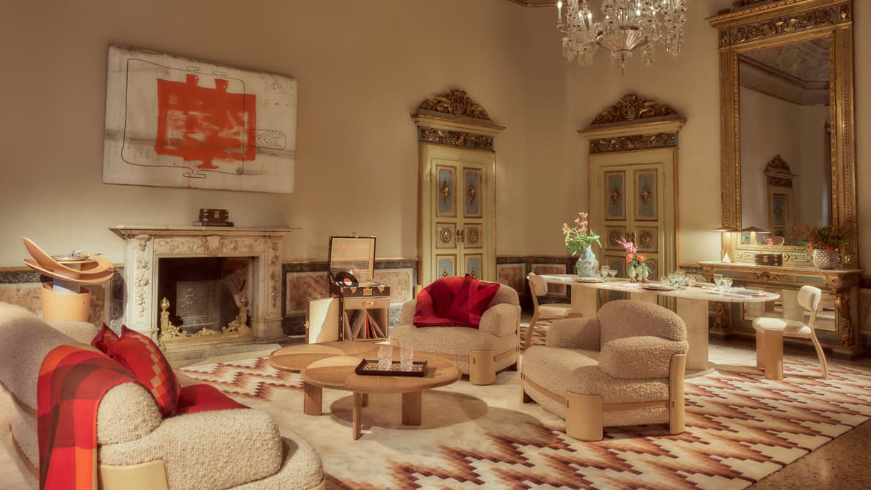 Louis Vuitton, collection Maison au Palazzo Serbelloni