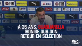 À 36 ans, Quagliarella ironise sur son retour en sélection