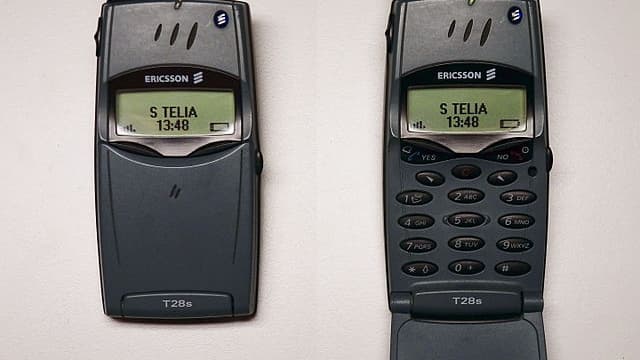 Le téléphone portable Ericsson T28.