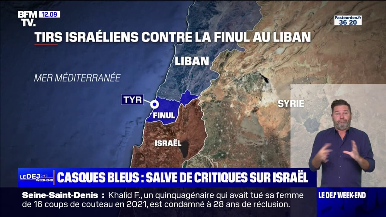 L'ONU, la France et l'Italie condamnent les tirs israéliens contre des casques bleus au Liban