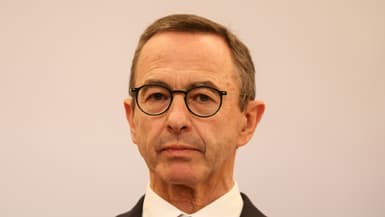 Le président du parti Les Républicains (LR), Bruno Retailleau, le 13 octobre 2025 à Paris