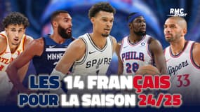 NBA : Wembanyama, Batum, Risacher ... Qui sont les Français pour la saison 24/25 ?