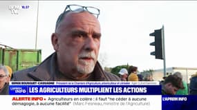 Serge Bousquet-Cassagne (président de la Chambre d'agriculture du Lot-et-Garonne) menace de réaliser des actions "plus clivantes" et "sévères" en l'absence d'annonces de la part du gouvernement