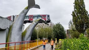Le métro déraille et est finalement "Sauvé par la queue de baleine" aux Pays-Bas