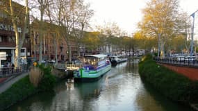 Le Canal du Midi, à Toulouse. (illustration)