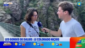 L'été chez nous du mardi 6 août : Les Gorges de Daluis, le Colorado niçois
