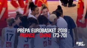 Résumé : France - Chine (73-70) – Prépa Eurobasket