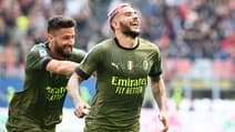 Théo Hernandez lors du match Milan-Lazio, le 6 mai 2023