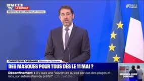 Christophe Castaner: "Les recommandations des scientifiques ont beaucoup évolué" concernant le port du masque