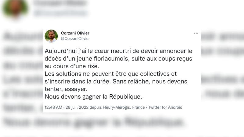 Le jeune de 17 ans gravement blessé lors d'une rixe est mort.