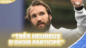 JO 2024 / Épée : Cannone positif malgré l'élimination