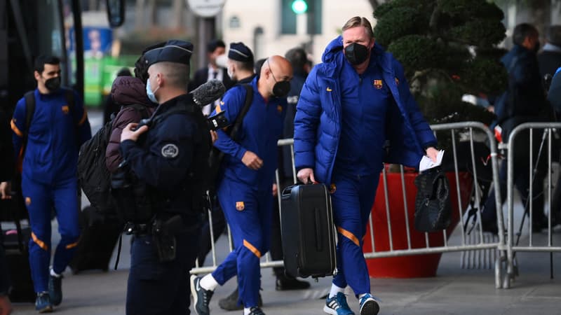 PSG-Barça: les Barcelonais se sont préparés à Charléty