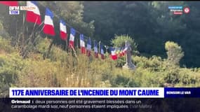 Var: le 117e anniversaire de l'incendie du Mont Caume