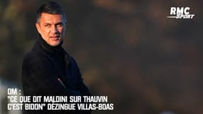 OM : "Ce que dit Maldini sur Thauvin c'est bidon" dézingue Villas-Boas