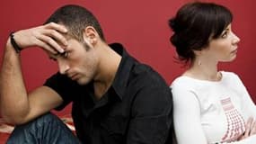 Un couple en crise (illustration)