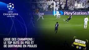 Ligue des champions : Le top buts du PSG et de Dortmund en poules