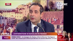 "Les chiffres de l'antisémitisme sont de plus en plus inquiétants", alerte Élie Korchia, président du Consistoire central de France