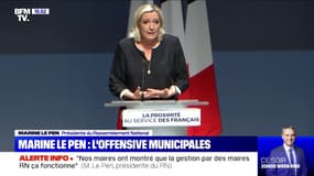Marine Le Pen: "Nos dirigeants n'ont-ils pas compris que si les débats n'ont pas lieu dans les Assemblées, ils auront lieu dans la rue"