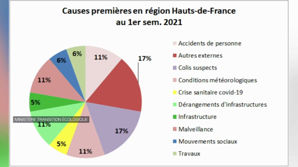 TER: les causes des retards dans les Hauts-de-France au premier semestre 2021