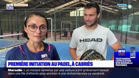 Passions provence du 15 octobre - Première initiation au padel à Cabriès