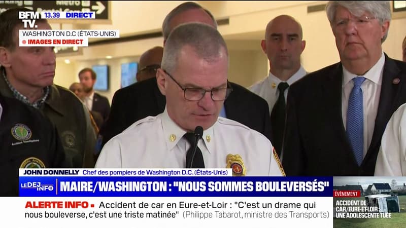 Crash aérien à Washington: 