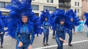 Le thème de la 35e édition du Carnaval de Marseille, ici le 26 avril, fait écho à l'année de la mer en 2025.