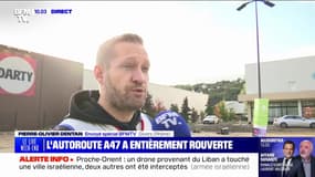 "C'est l'heure du grand nettoyage": le soulagement de ce directeur de magasin après la réouverture de l'autoroute A47