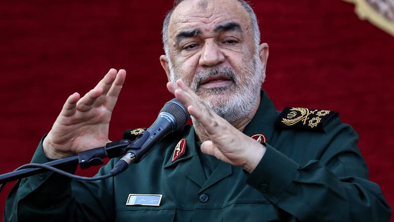 Le chef des Gardiens de la Révolution, Hossein Salami, en août 2022