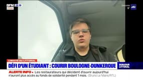 Courir entre Boulogne et Dunkerque, le pari fou de cet étudiant qui s'engage contre la mucoviscidose