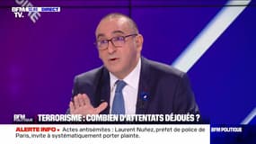 "Nous craignons la montée en puissance des actes antisémites en fonction du développement du conflit Israël-Hamas", Laurent Nuñez - 05/11