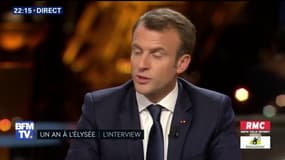 Macron sur BFMTV: "Certains groupes dans les facultés sont des professionnels du désordre" 