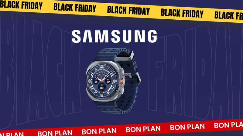 Black Friday : cette promotion sur la Samsung Galaxy Watch Ultra va faire des heureux !