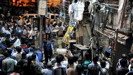 Les bombes ont explosé dans des secteurs très fréquentés d'Hyderabad.