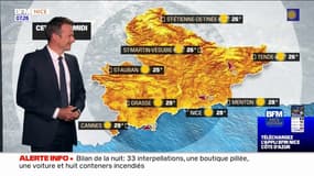 Météo Côte d’Azur: une belle journée ce dimanche, 28°C à Nice
