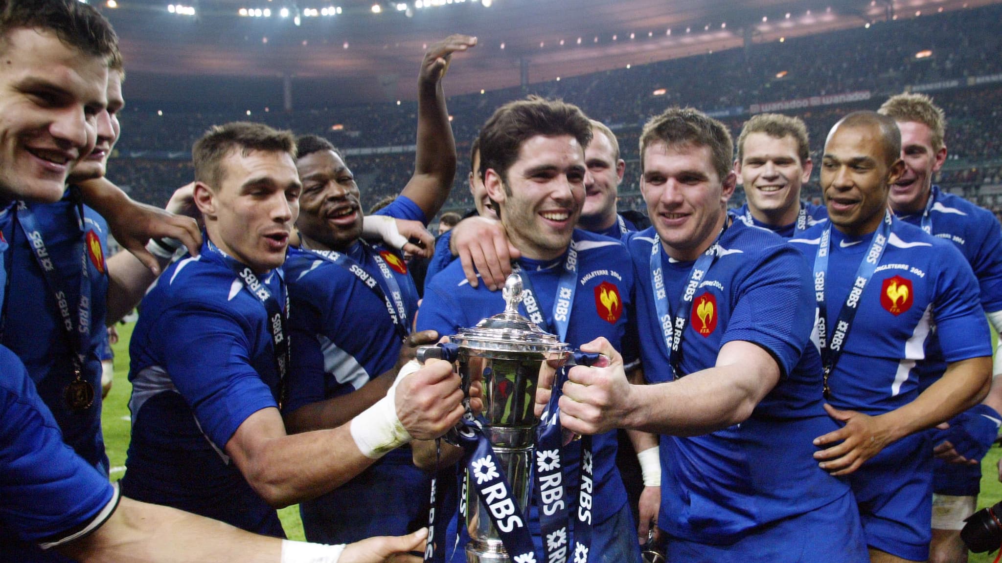 Yachvili et les Bleus sacrés en 2004