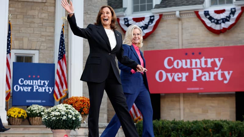 Élection américaine 2024: comment Kamala Harris tente de séduire les conservateurs indécis