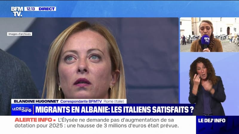 L'Italie commence à transférer des migrants en Albanie dans des centres de rétention