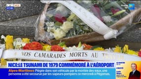 Hommage aux victimes du tsunami de Nice de 1979