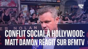 Conflit social à Hollywood: "S'il y avait une grève des acteurs, tout s'arrêterait" selon Matt Damon