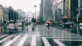Une rue en Chine