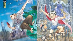 Couvertures des mangas "Darwin's Incident" et "Soïchi"